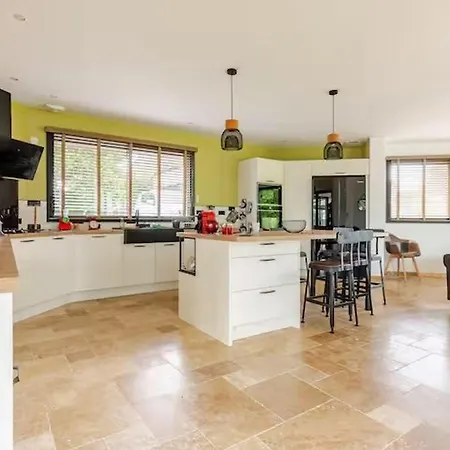 Maison D'architecte Avec Piscine Chauffée Et Parc Sécurisé - Fr-1-410-487 * Soulitre