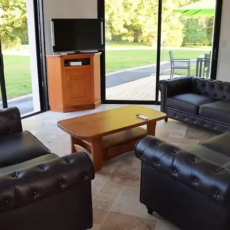 Tatil Evi Maison D'architecte Avec Piscine Chauffee Et Parc Securise - Fr-1-410-487 Soulitre